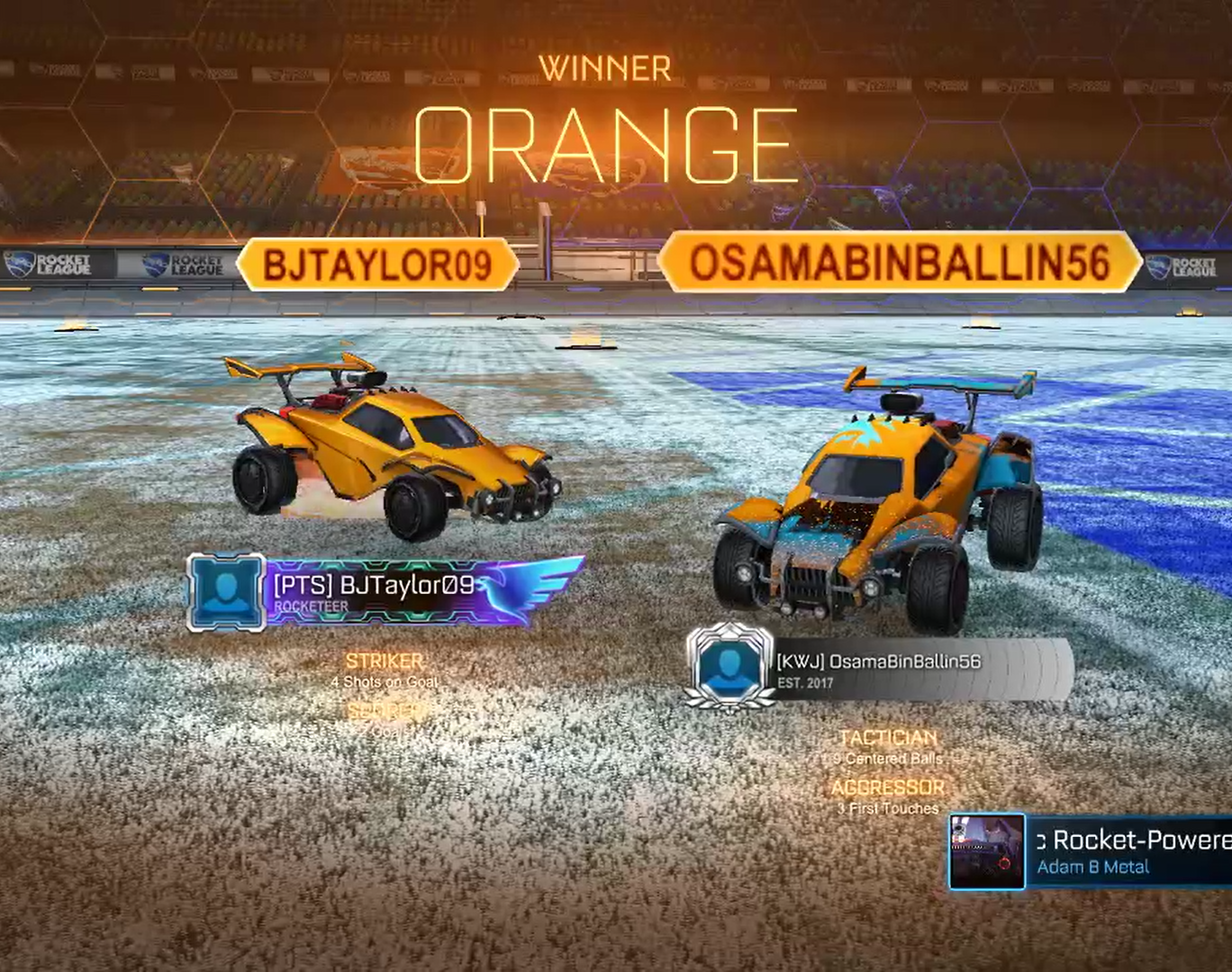 Rocket League - Tournament Wins Carry for PC, PS4 & Xbox!